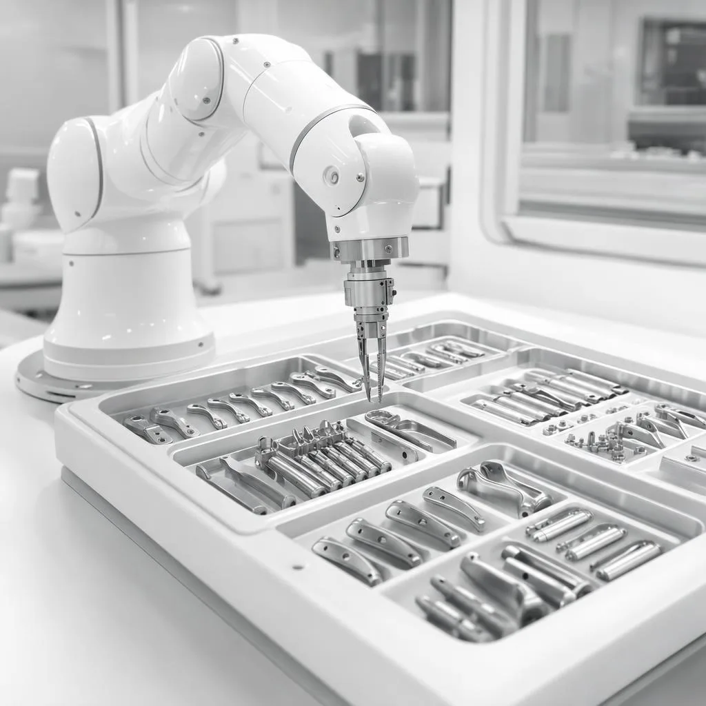 A life-science laboratory bench.