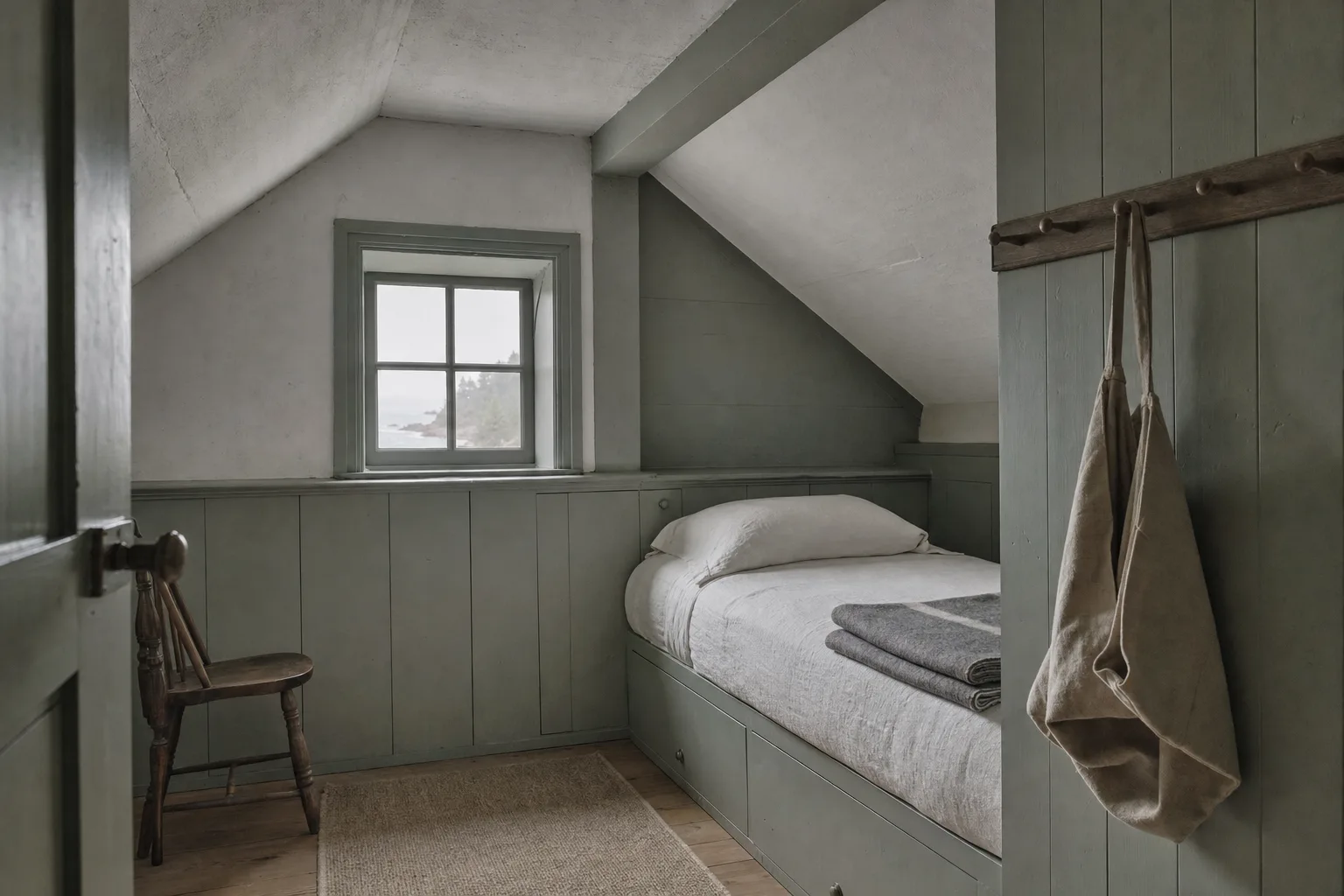 The Skiff — a snug single berth of a room