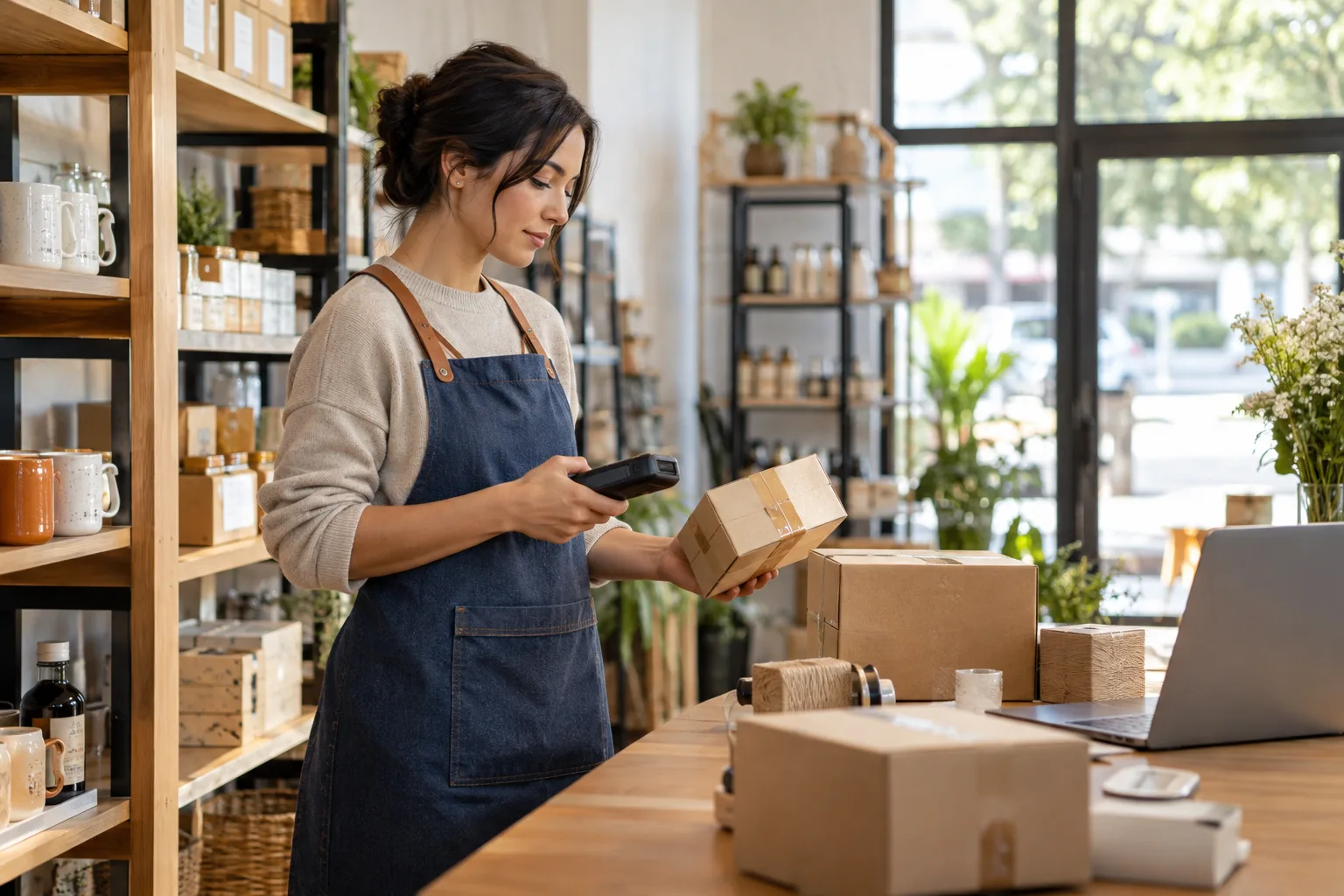 Checking an order against its record.