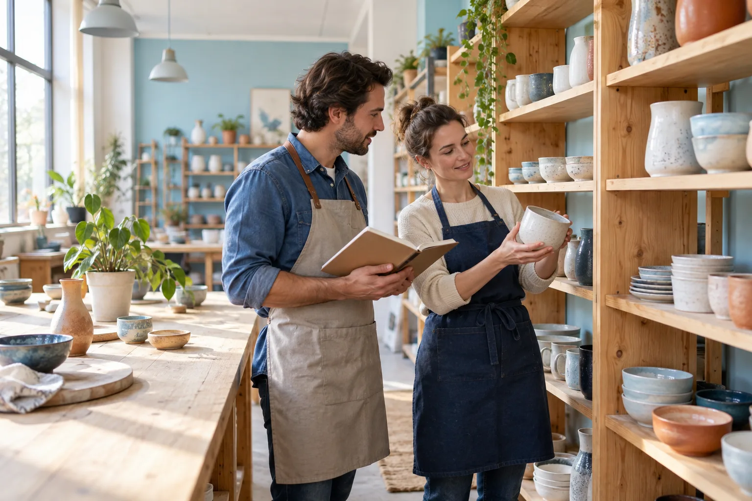 Reviewing the records behind an online order.