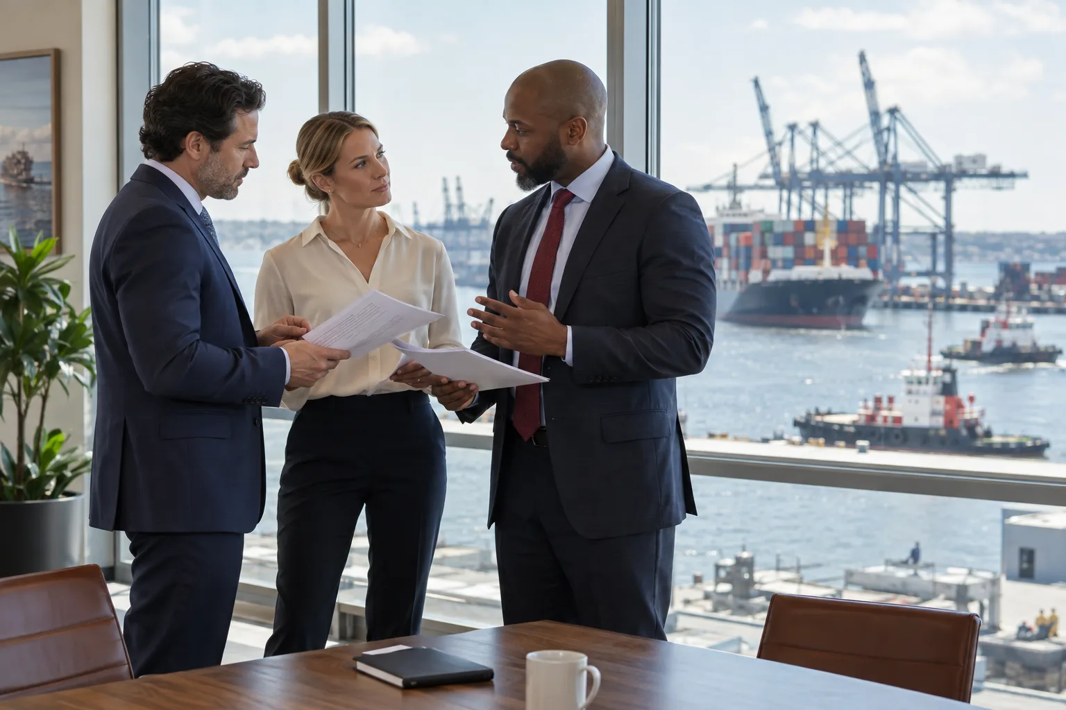 Commercial relationships: a view of everyday maritime work.
