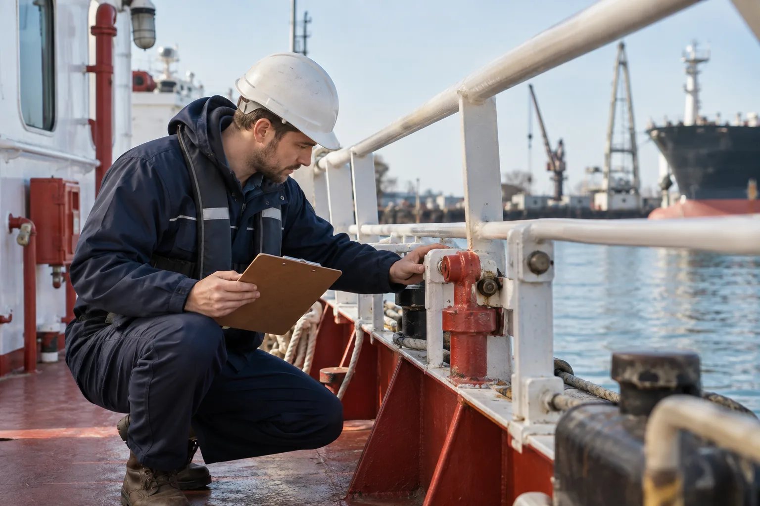 What remains open: illustrative maritime preparation context.