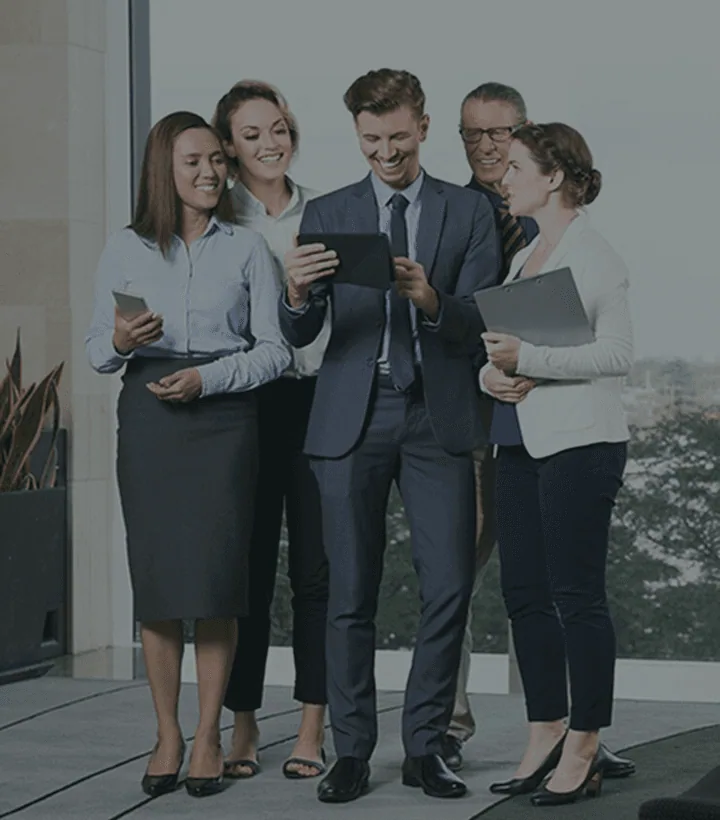 Attorneys collaborating on case execution